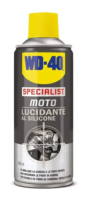 WD-40 Specialist Moto - Spray de polissage silicone Moto - 400 ml