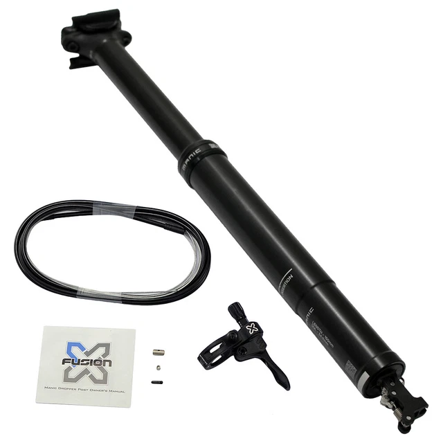 X-Fusion Manic INTEGRA Remote Dropper Seatpost 34.9x437.5mm,,T:150mm