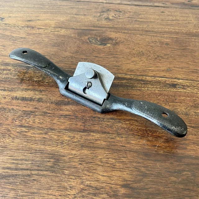 Vintage Stanley No 51 Flat Bottom Spokeshave; England. SHARP.