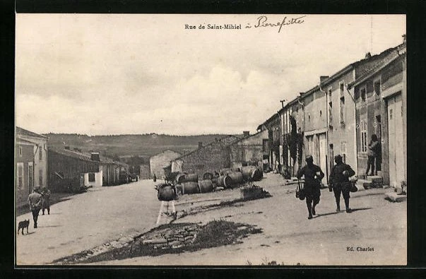 CPA Pierrefitte, Rue de Saint-Mihiel