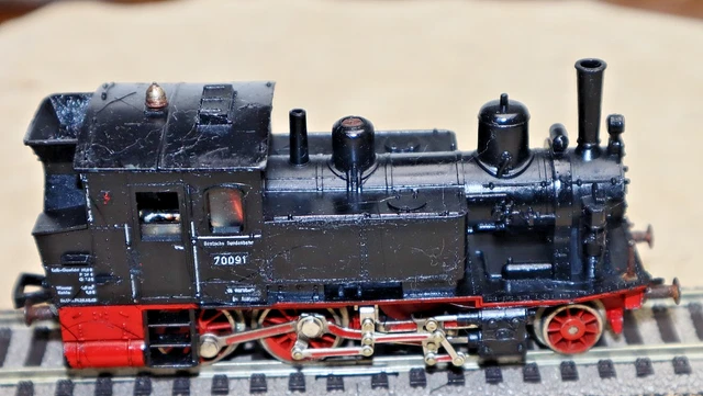 LOCOMOTIVE VAPEUR FLEISCHMANN HO 1351-NEUF en BOITE-Nos old stock