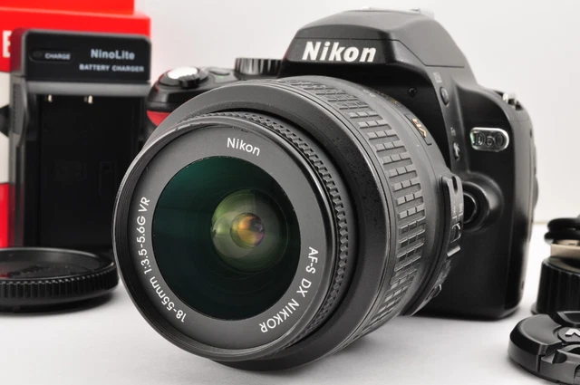 Nikon D60 Af-S Dx Nikkor 18-55Mm F3.5-5.6G Vr Digital Near Mint from JAPAN #EK11