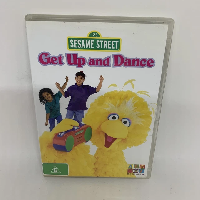 SESAME STREET ~ GET UP and DANCE and SING YOURSELF SILLY