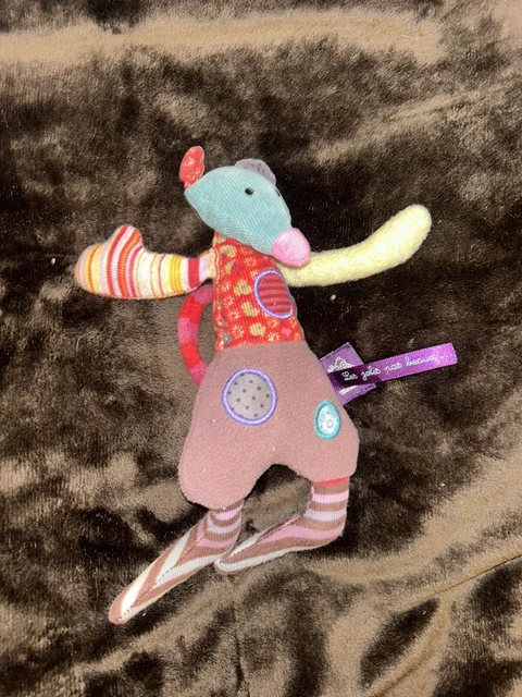 Doudou Souris Moulin Roty - Collection les Jolis pas Beaux