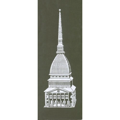 DISEGNO AMATI X La Costru. Della Mole Antonelliana Con Traforo A-457