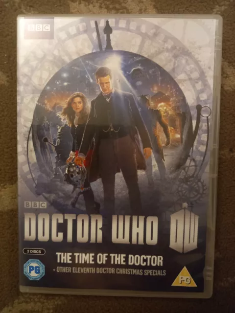 Dr Who The Time Of The Doctor And 3 Xmas Specials Dvd Matt Smith