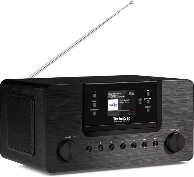 DIGITRADIO 570 CD IR - Stereo DAB+ Internet Radio (CD Player, Wi-Fi, FM, Bluetoo