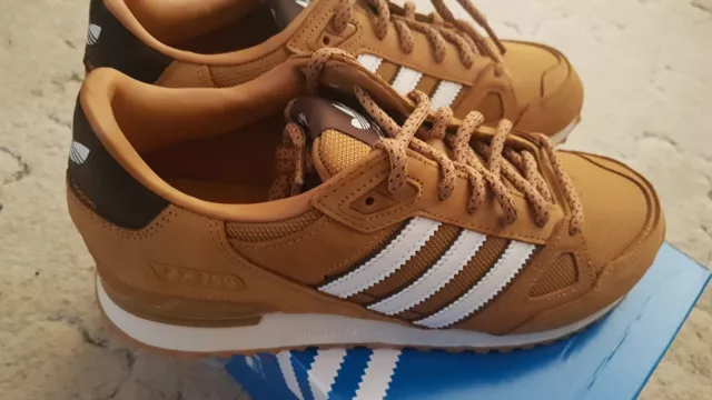 Adidas ZX 750 Originals -IF6298- braun-weiss Gr. 42 2/3 NEU OVP TOPRARITÄT