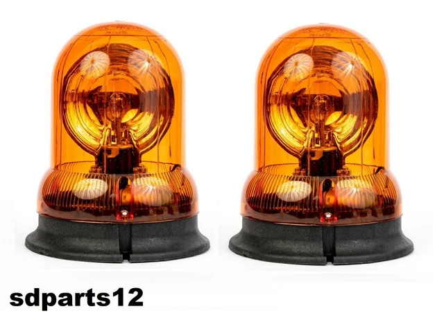 2 Barre LED Lampeggianti Arancione 16cm | 12 Modalità Luci Stroboscopiche | Per Ambulanza E Protezione Civile - Foto 9