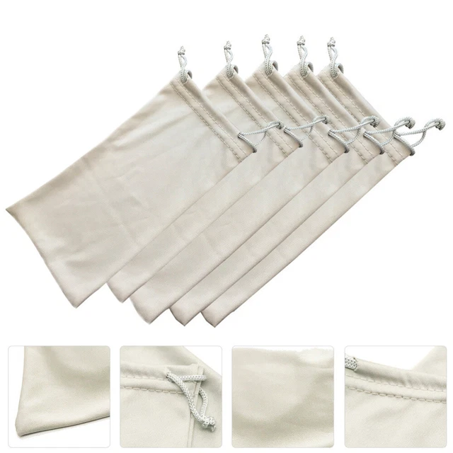 Bolso de microfibra para gafas de sol con manga para gafas de sol
