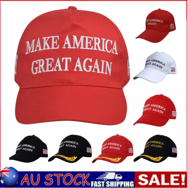 Unisex MAGA HAT AND FLAG President Donald Trump 2024 Make America Great Again AU