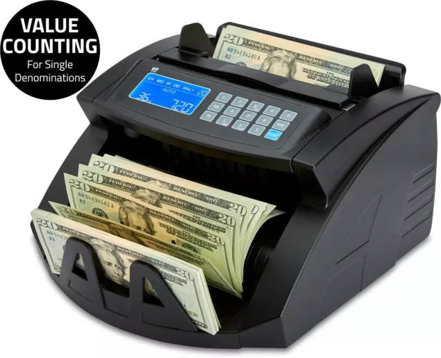 Bill Money Counter Cash Currency Count Counting Automatic Bank Machine