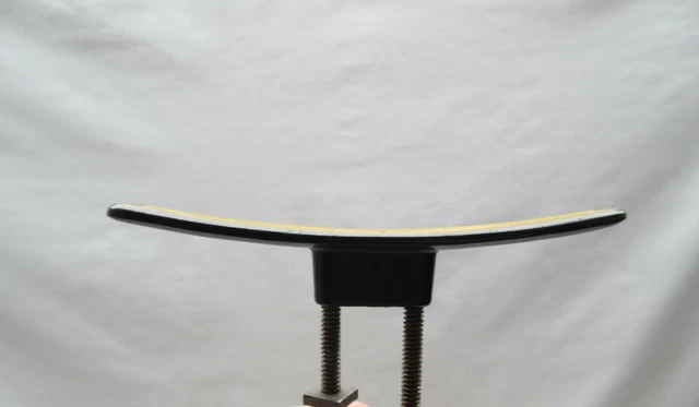 6 boutons de tiroir de porte vintage rétro Lilly 8340 laiton & noir meuble NEUF 2