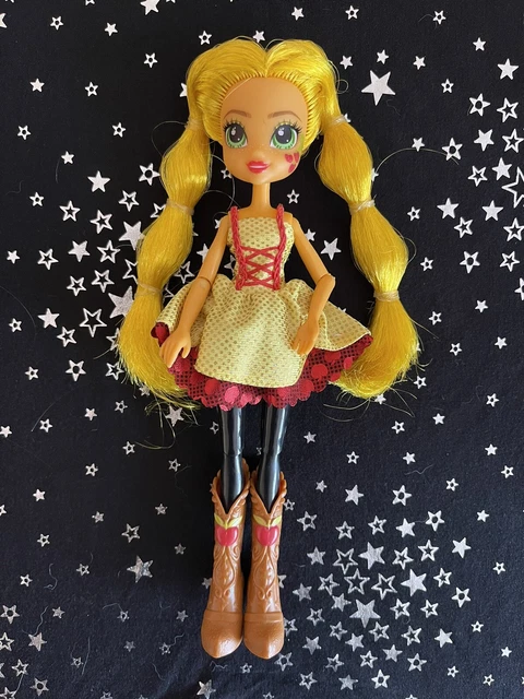 My Little Pony Equestria Girls Rainbow Rocks Rockin’ Hairstyle Applejack Doll