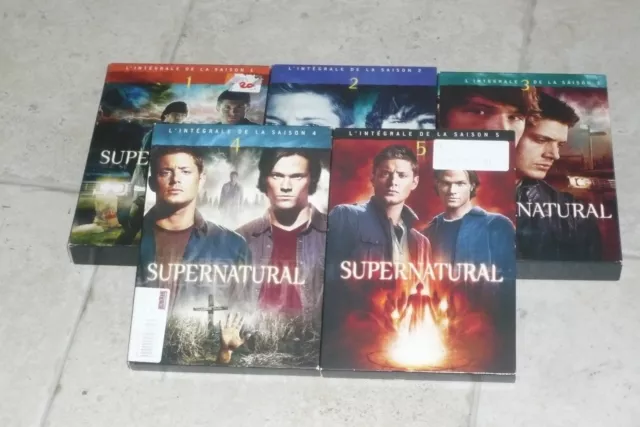 DVD Supernatural L'intégrale De La Saison 5 NEUF SANS BLISTER
