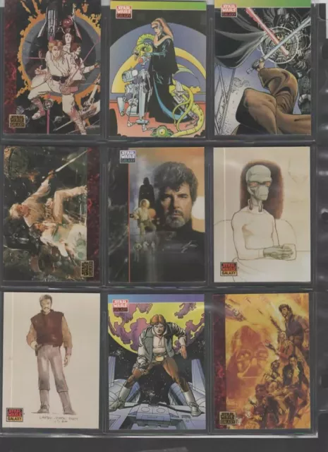 1993 Star Wars Galaxy Series 1 Trading Card Singles NEW UNCIRCULATED Primo 8B1-2