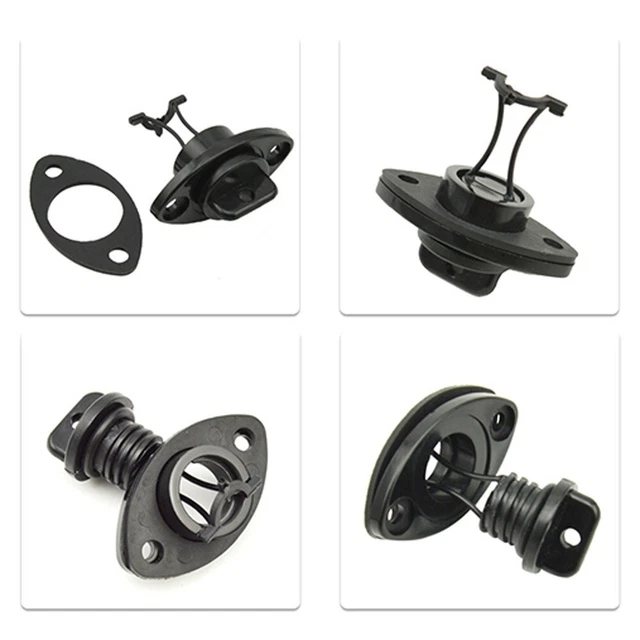 Marine Vidange Prise Bateau Pièces Nylon Ovale Radeau Vis Acier Inoxydable 16g