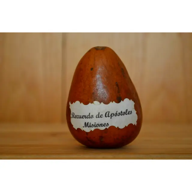Artificial Fruit Faux Rustic Pear Argentina Souvenir of Apostoles Misiones