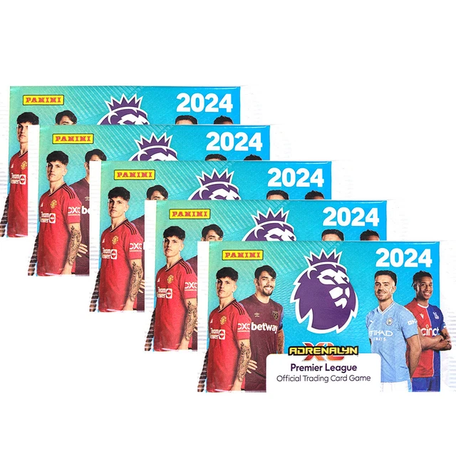 Carte collezionabili Premier League Adrenalyn XL 2023/24 - 5 booster