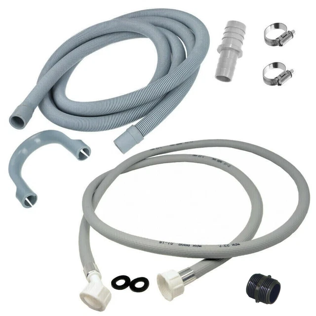 Universale Lavatrice Lavastoviglie Scarico Rifiuti Tubo Prolunga Kit 167987415371 - Foto 10