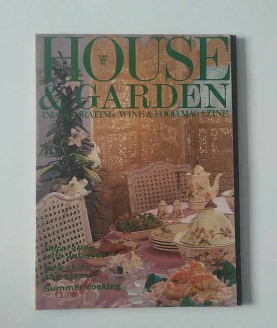 HOUSE & GARDEN Magazine June 1979 £11.99 PicClick UK