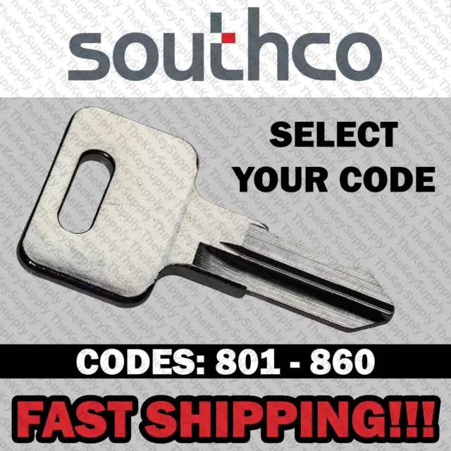 Southco Mobella Marine Boat Cabin Latch Door Key Cut to Code 801 - 860