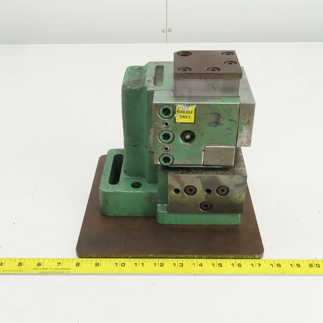 UniPunch 6440 LH A Series Left Hand Corner Notching Unit Die Shoe 3" x 3"