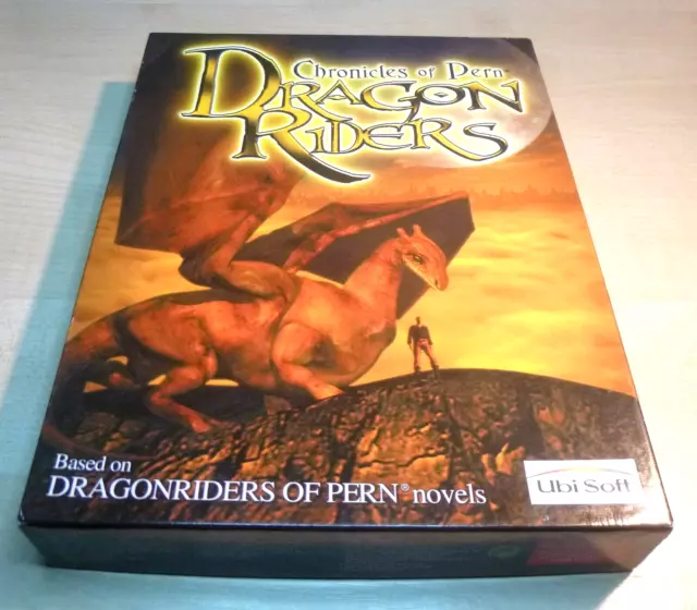 Chronicles Of Pern DRAGON RIDERS PC CD Rom - Original BIG BOX Game - Excellent!