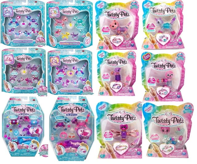 New Official Twisty Petz Collectible Accessories Pack Collection Bracelets