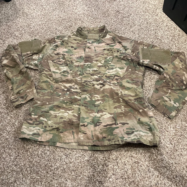 ARMY MULTICAM OCP Combat Uniform Coat - Fire Resistant - X Large Long  #pb34