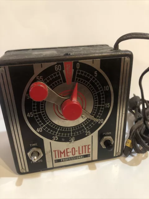 Vintage Time-O-Life Professional Electric Darkroom Timer P-49