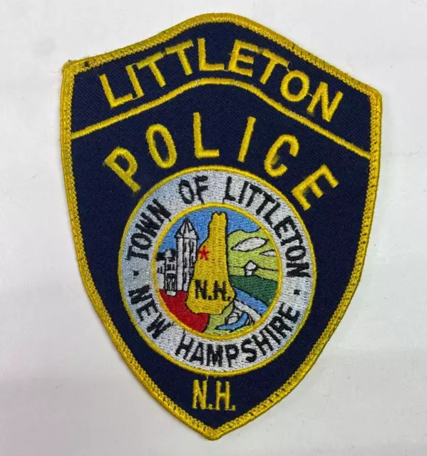 Littleton Police New Hampshire NH Patch F8