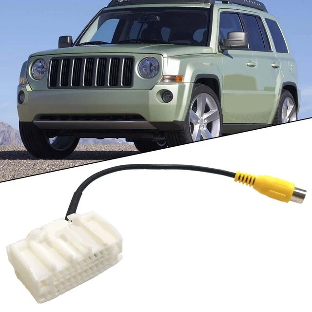 Per Jeep per Dodge Monitor Backup connettore RCA cavo adattatore fotocamera inversa