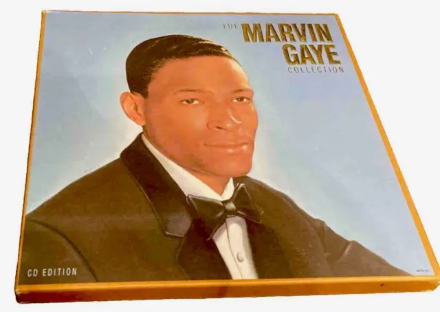 The Marvin Gaye Collection 4 CD LP Size Box Set 1990 Motown R&B