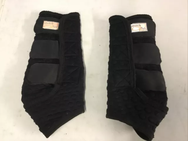 Equilibrium Stretch & Flex Training Wraps , Black ,Large  Ref: (224Y)