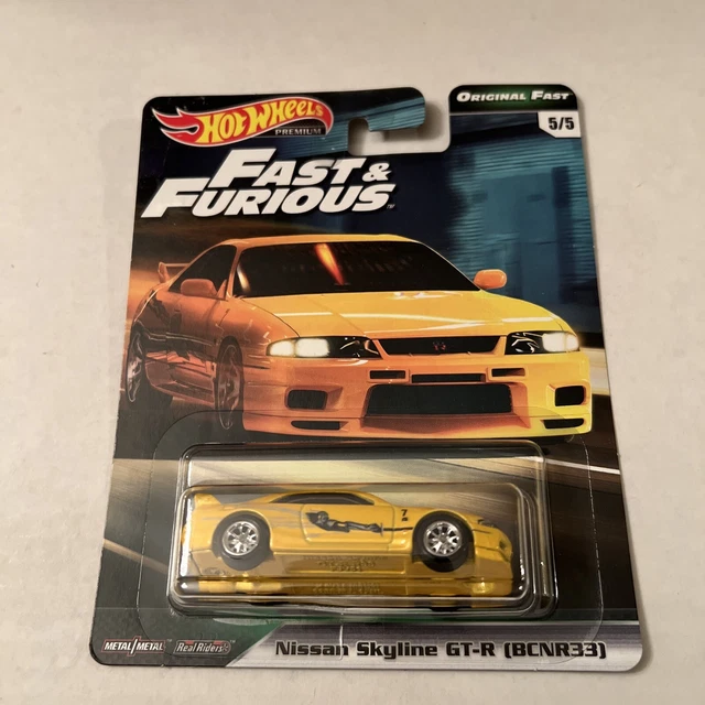 HOT WHEELS HTC44 NISSAN SKYLINE GT-R (BCNR33) 1/64 2,50 € HOT WHEELS