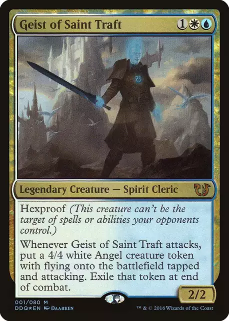 Geist of Saint Traft FOIL Blessed vs. Cursed NM Mythic Rare CARD ABUGames