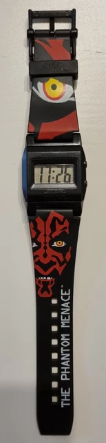 Orologio ologramma digitale vintage Star Wars: The Phantom Menace | ottime condizioni