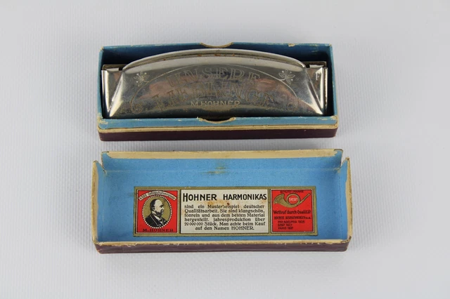 Harmonica Hohner en boite octave F Unsere Lieblinge - vintage 10