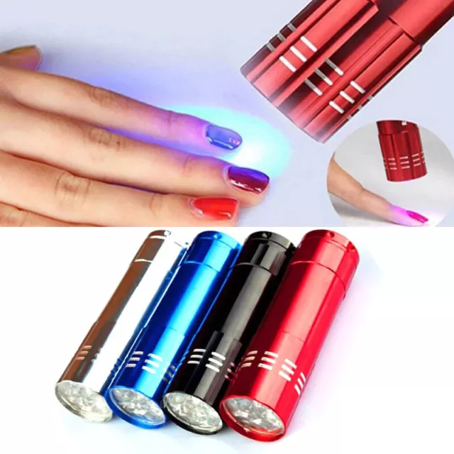 Ultraviolet Luce UV LED Unghie Smalto Gel Asciuga Lampada Manicure Cura Per Mini