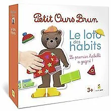 Jeu Petit Ours Brun - Le loto des habits | Livre | état bon