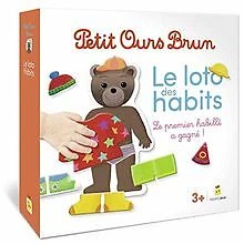 Jeu Petit Ours Brun - Le loto des habits | Livre | état bon