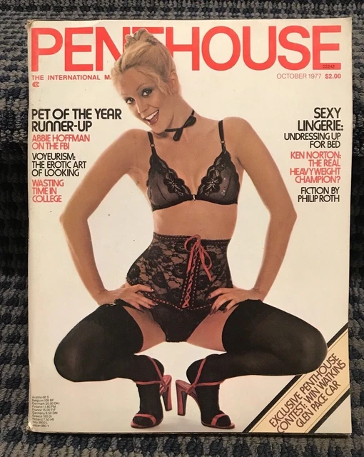 VINTAGE PENTHOUSE OCTOBER 1977 Ken Norton,,Abbie Hoffman ,Sexy Lingerie $5.39 - PicClick VINTAGE PENTHOUSE OCTOBER 1977 Ken Norton,,Abbie Hoffman ,Sexy Lingerie $5.39 - PicClick