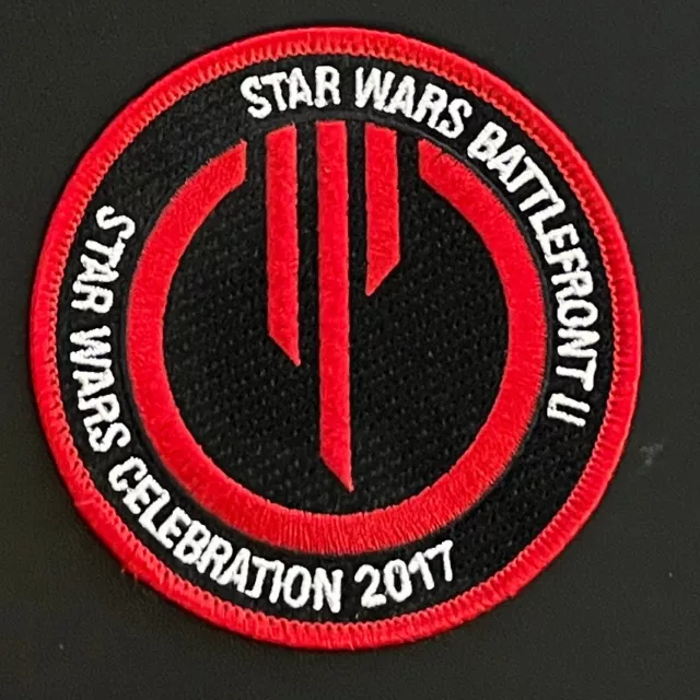 Star Wars Celebration Orlando 2017 SW Battlefront II Inferno Squad Patch