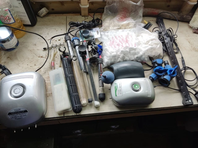 tropical fish tank accessories.heaters,air pump etc