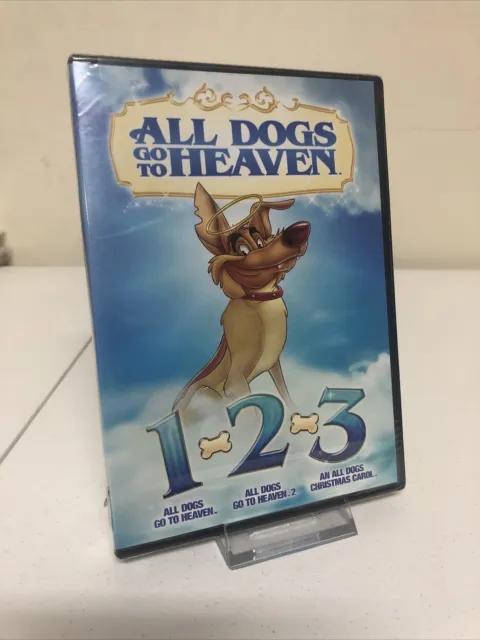 All Dogs Go to Heaven 1 & 2 / All Dogs Christmas (DVD) Brand New Sealed