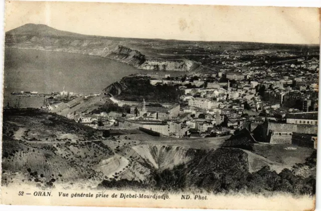 CPA AK Algérie-Oran-Vue générale prise de Djebel Mourdjadjo (236408)