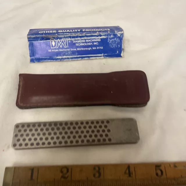 DMT Small Diamond Stone In A Leather Case