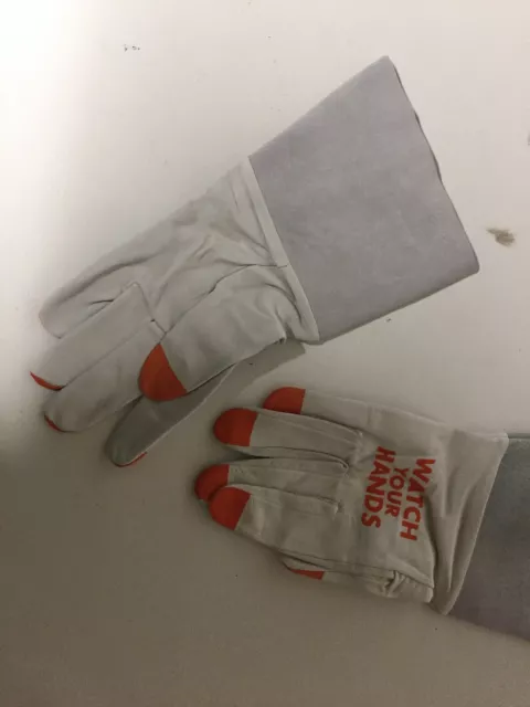12 Pair Cowhide Mig/Tig Welding Gloves size Large, 1 dozen