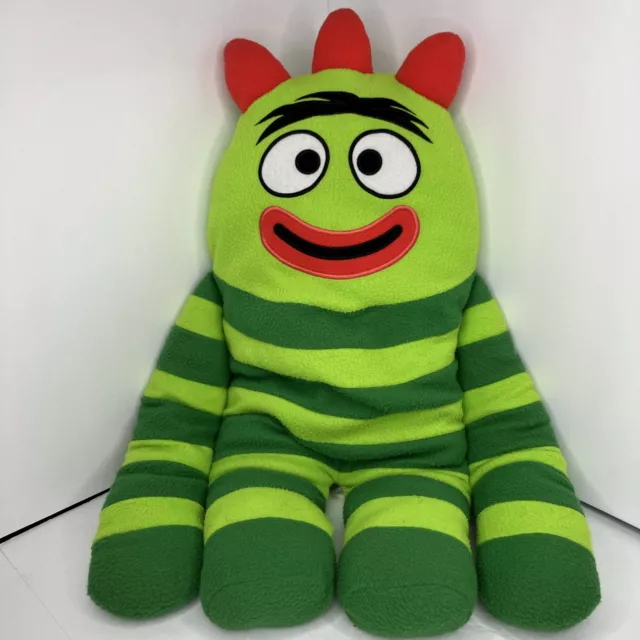 Yo Gabba Gabba Brobee Plush Toy Cuddle Pillow 26" Stuffed Animal Doll Large